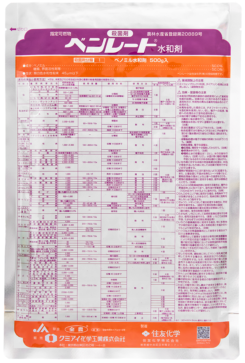 ベンレート水和剤 商品画像
